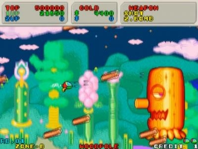 Sega Ages 2500 Series Vol. 3: Fantasy Zone screenshot