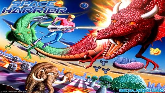 Sega Ages 2500 Series Vol. 4: Space Harrier fanart