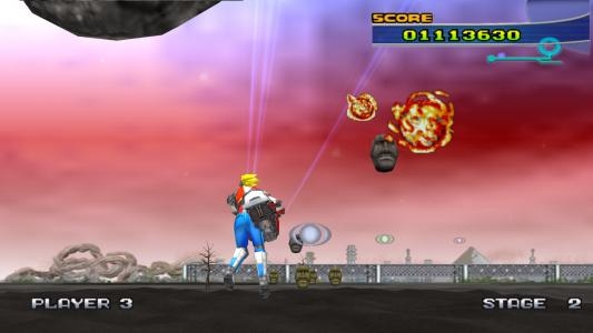 Sega Ages 2500 Series Vol. 4: Space Harrier screenshot