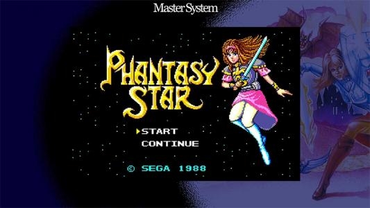 Sega Ages: Phantasy Star titlescreen
