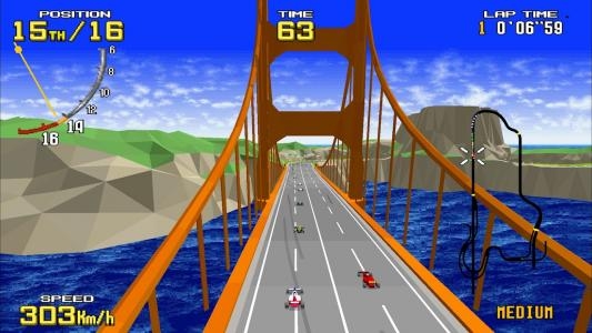 Sega Ages: Virtua Racing screenshot