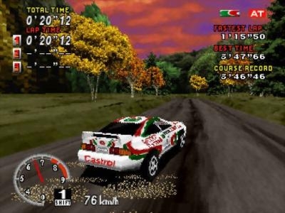 Sega Rally Championship screenshot