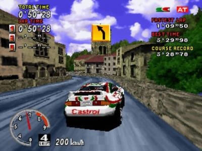 Sega Rally Championship screenshot