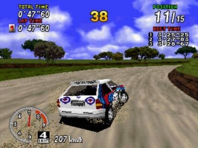 Sega Rally Championship screenshot