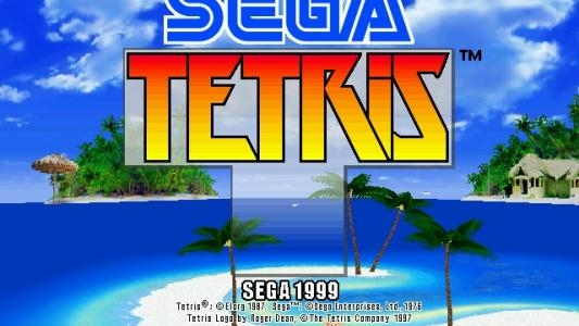 Sega Tetris titlescreen