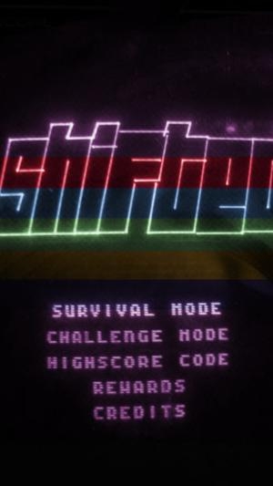 Shifted (Unlimited Version) titlescreen