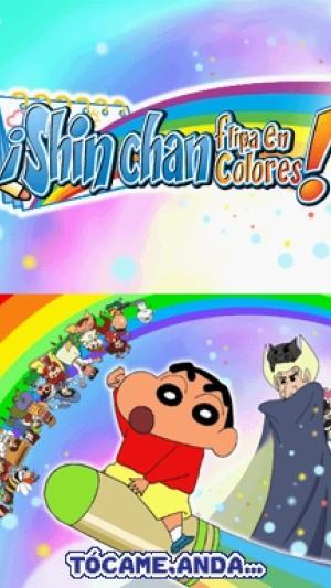 Shin Chan Flipa en Colores! titlescreen