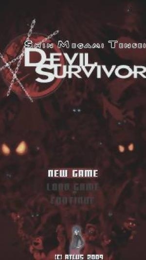 Shin Megami Tensei: Devil Survivor titlescreen