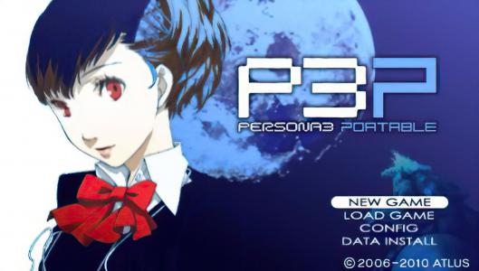 Shin Megami Tensei: Persona 3 Portable titlescreen