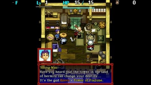 Shiren The Wanderer: The Tower of Fortune and the Dice of Fate screenshot