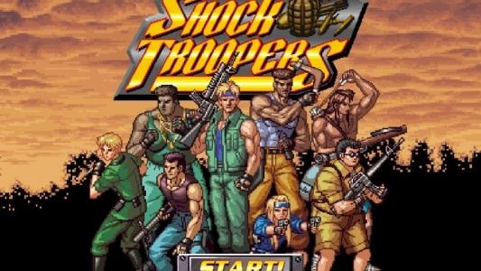 Shock Troopers titlescreen