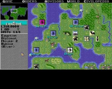 Sid Meier's Civilization screenshot