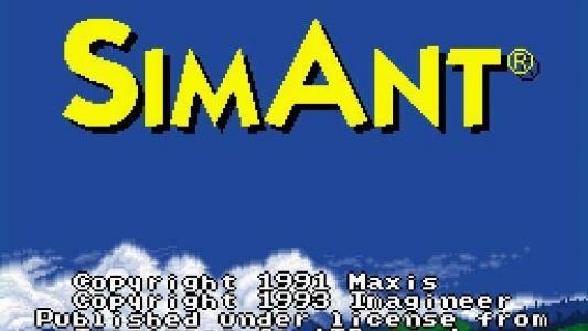 SimAnt titlescreen