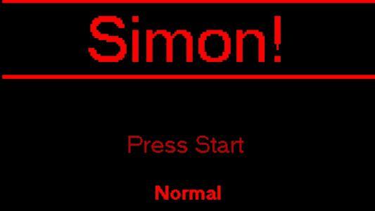 Simon! titlescreen