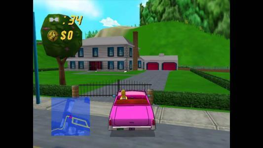 Simpsons: Road Rage screenshot