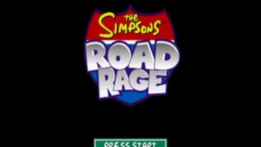 Simpsons: Road Rage titlescreen