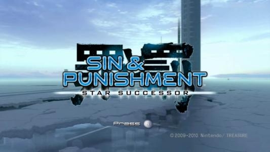 Sin & Punishment: Star Successor titlescreen