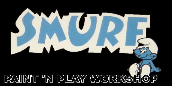 Smurf Paint 'n' Play Workshop clearlogo