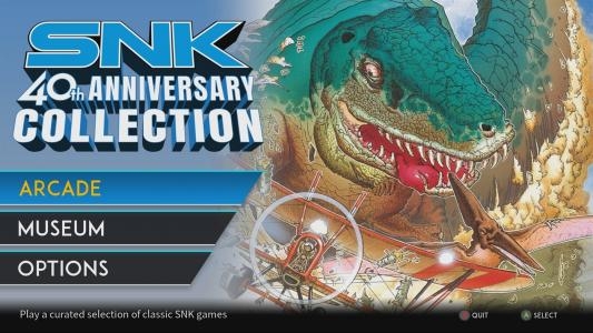 SNK 40th Anniversary Collection titlescreen