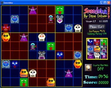 Snoodoku screenshot