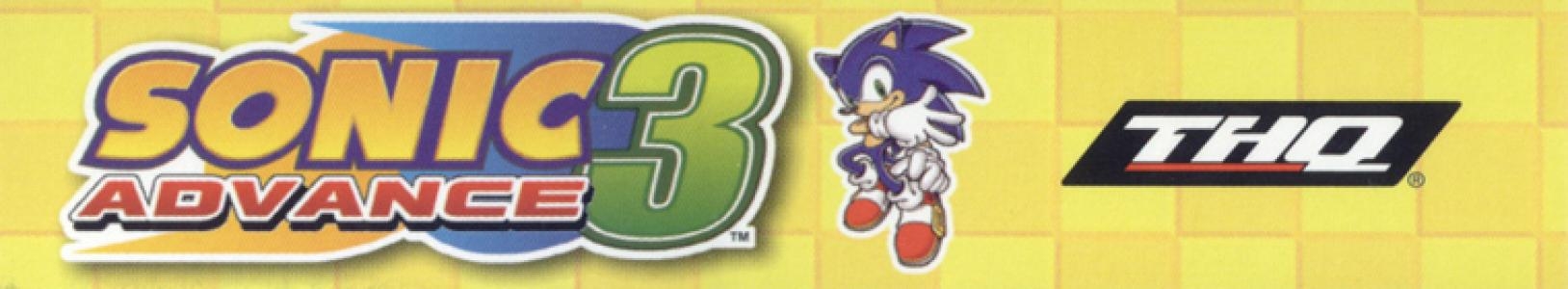Sonic Advance 3 banner