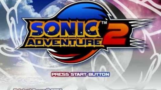 Sonic Adventure 2 PAL titlescreen