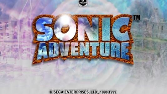 Sonic Adventure titlescreen