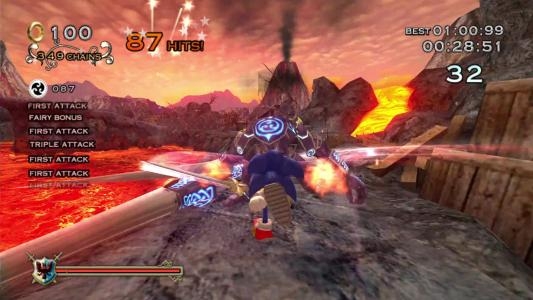 Sonic and the Black Knight screenshot