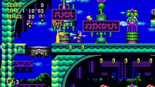 Sonic CD screenshot