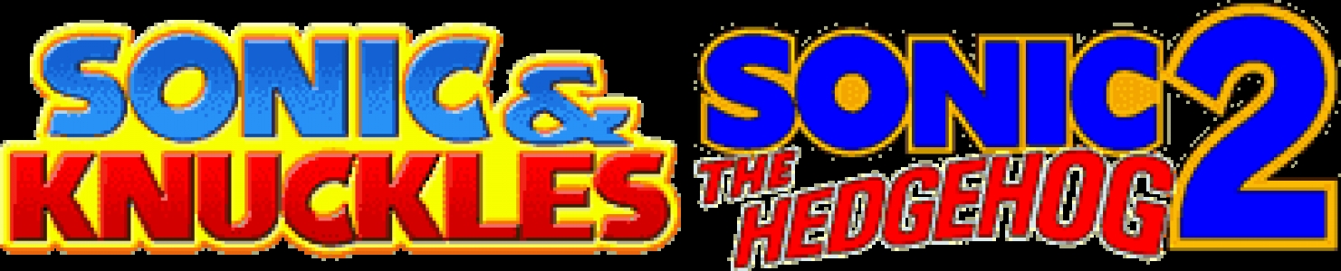 Sonic & Knuckles + Sonic the Hedgehog 2 clearlogo