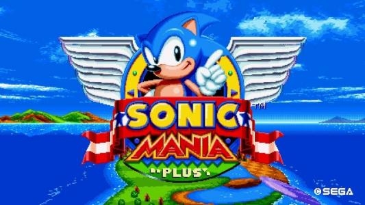 Sonic Mania Plus [Artbook Edition] titlescreen