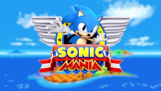 Sonic Mania titlescreen