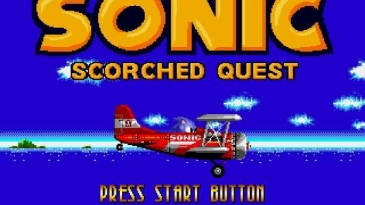 Sonic: Scorched Quest titlescreen