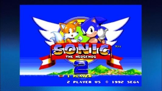 Sonic the Hedgehog 2 titlescreen