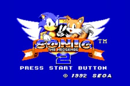 Sonic the Hedgehog 2 titlescreen