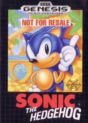 Sonic the Hedgehog [Not for Resale] banner