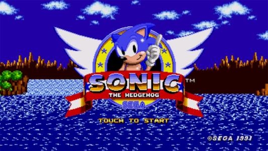 Sonic the Hedgehog titlescreen