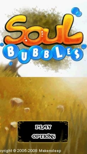 Soul Bubbles titlescreen