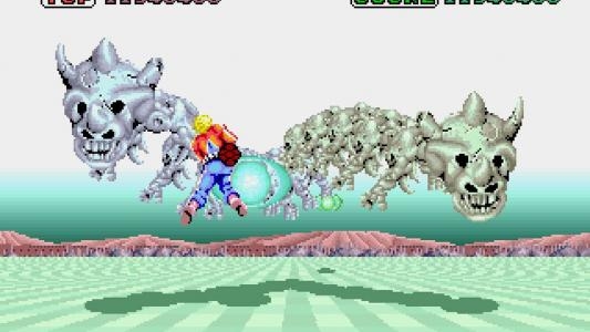 Space Harrier screenshot