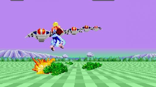 Space Harrier screenshot