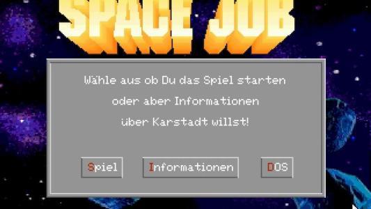 Space Job titlescreen