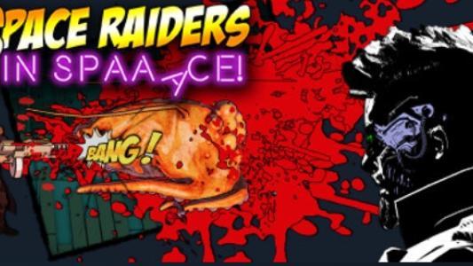 Space Raiders in Space titlescreen