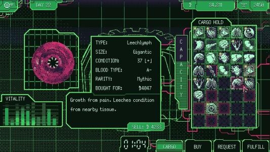 Space Warlord: Organ Trading Simulator screenshot