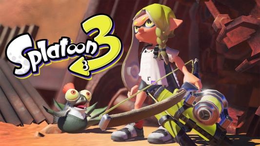 Splatoon 3 titlescreen