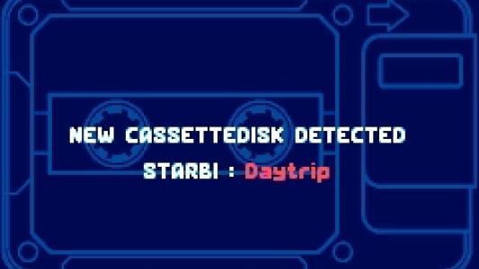 Starbi Daytrip Cassettedisk titlescreen