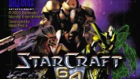 StarCraft 64 titlescreen