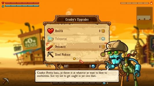 SteamWorld Dig screenshot