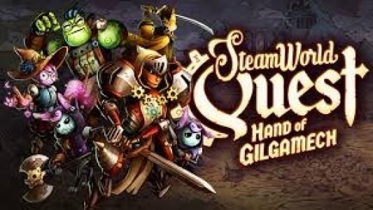 SteamWorld Quest: Hand of Gilgamech titlescreen