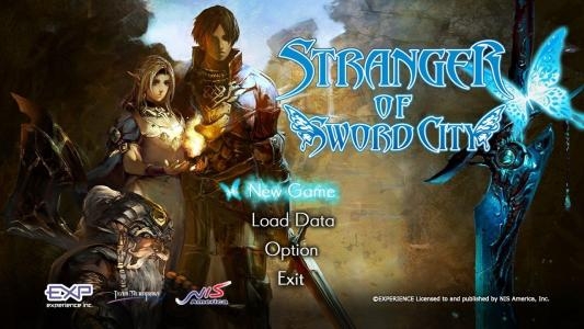 Stranger of Sword City titlescreen