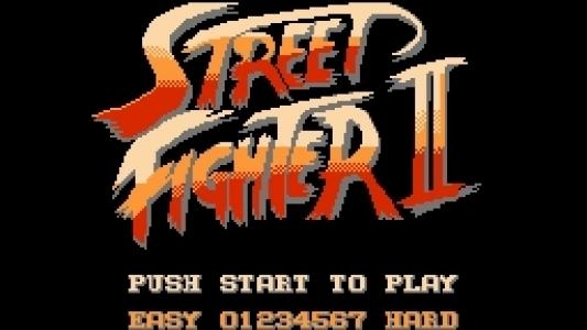 Street Fighter II (Improvement) titlescreen